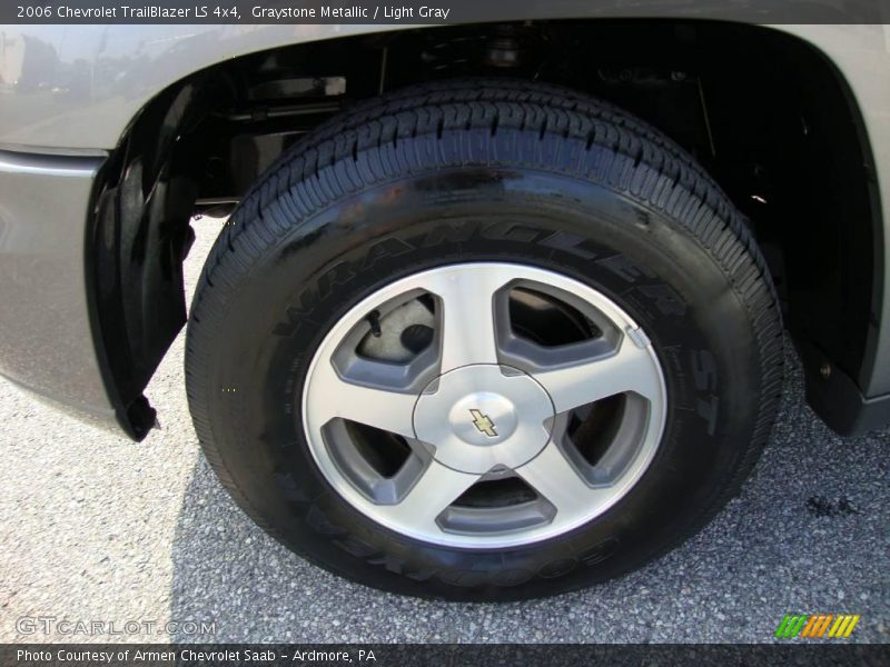 Graystone Metallic / Light Gray 2006 Chevrolet TrailBlazer LS 4x4