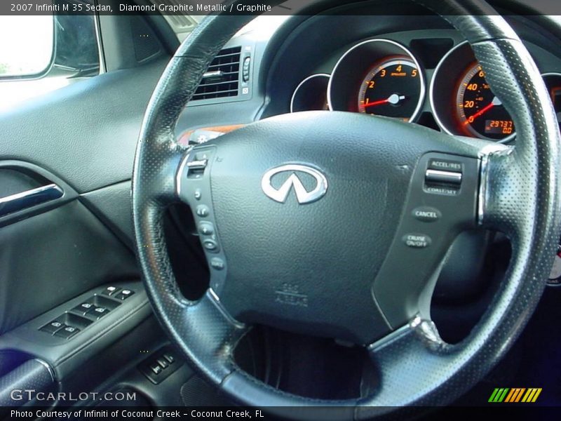 Diamond Graphite Metallic / Graphite 2007 Infiniti M 35 Sedan