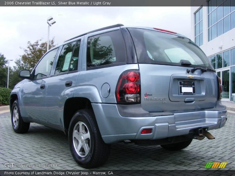 Silver Blue Metallic / Light Gray 2006 Chevrolet TrailBlazer LS