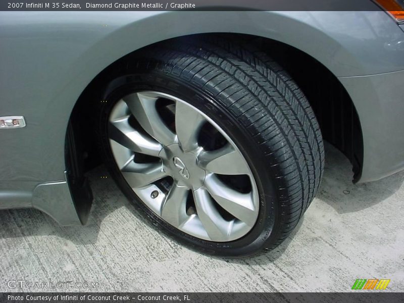 Diamond Graphite Metallic / Graphite 2007 Infiniti M 35 Sedan