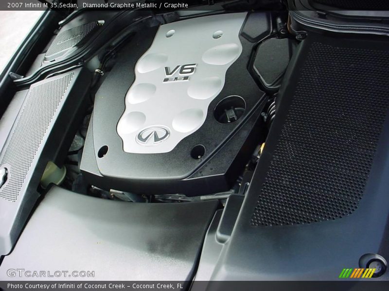 Diamond Graphite Metallic / Graphite 2007 Infiniti M 35 Sedan