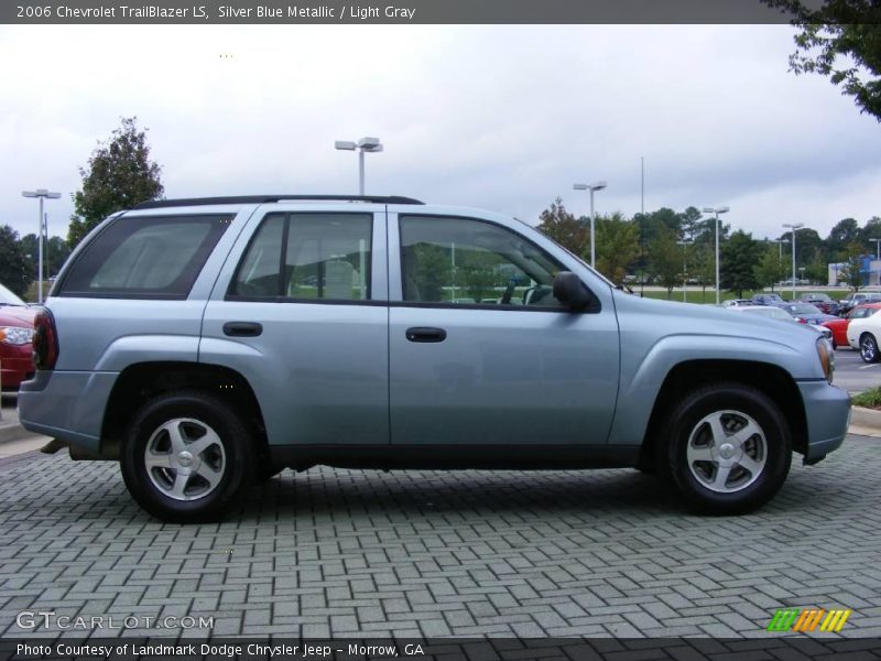 Silver Blue Metallic / Light Gray 2006 Chevrolet TrailBlazer LS