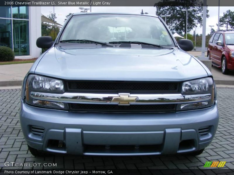 Silver Blue Metallic / Light Gray 2006 Chevrolet TrailBlazer LS