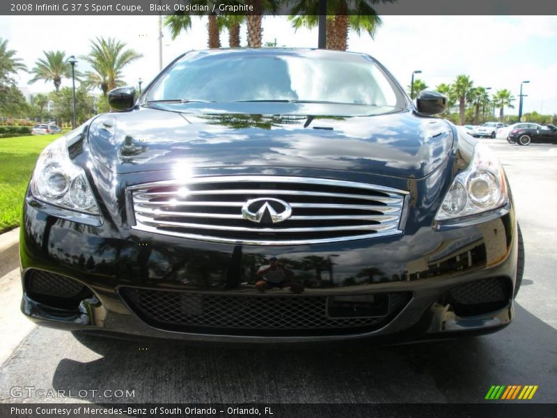 Black Obsidian / Graphite 2008 Infiniti G 37 S Sport Coupe