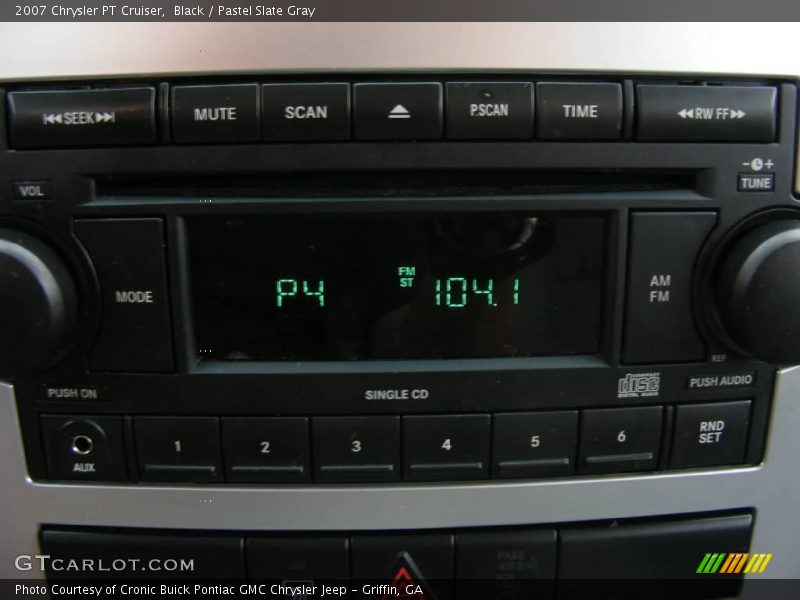 Black / Pastel Slate Gray 2007 Chrysler PT Cruiser