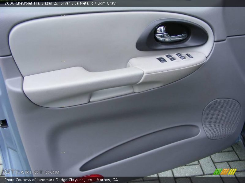 Silver Blue Metallic / Light Gray 2006 Chevrolet TrailBlazer LS