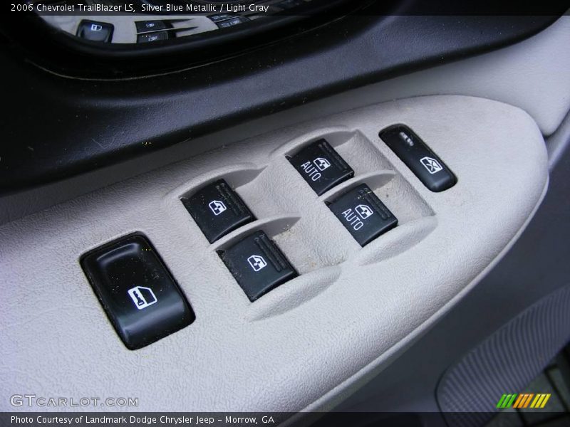 Silver Blue Metallic / Light Gray 2006 Chevrolet TrailBlazer LS