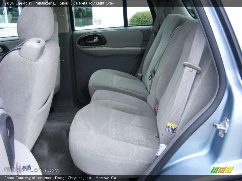 Silver Blue Metallic / Light Gray 2006 Chevrolet TrailBlazer LS