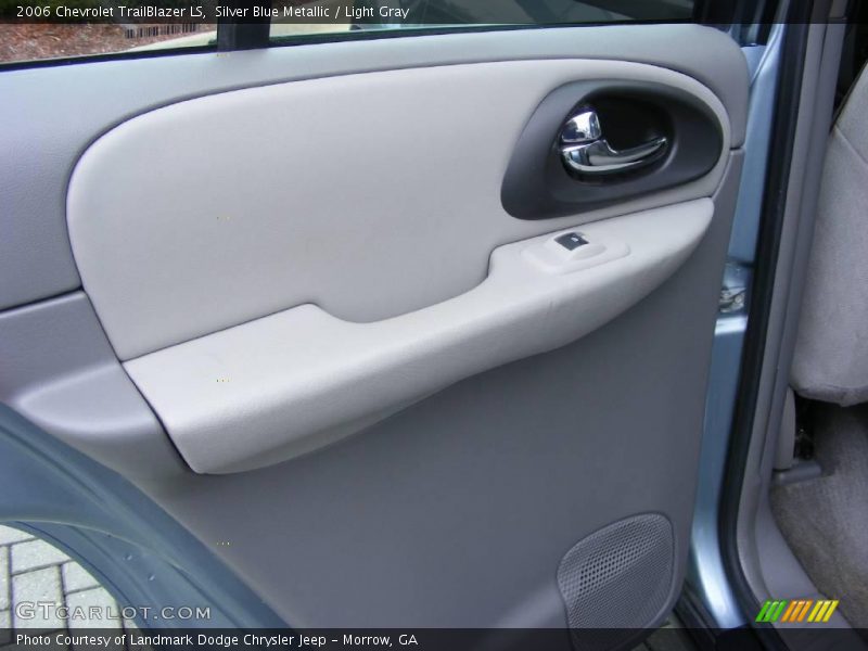 Silver Blue Metallic / Light Gray 2006 Chevrolet TrailBlazer LS