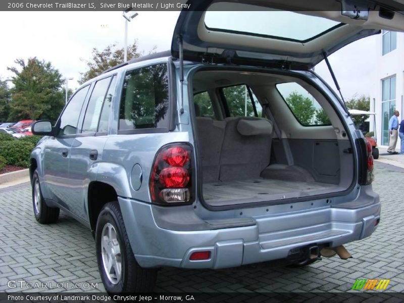 Silver Blue Metallic / Light Gray 2006 Chevrolet TrailBlazer LS