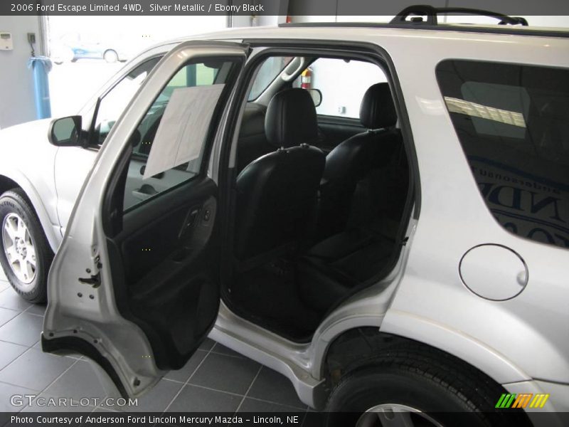 Silver Metallic / Ebony Black 2006 Ford Escape Limited 4WD