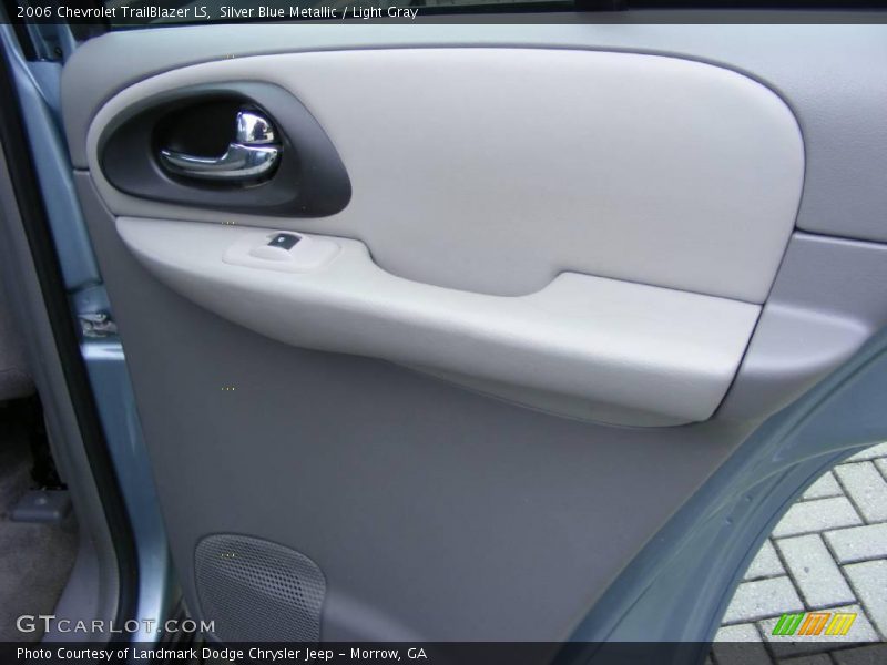 Silver Blue Metallic / Light Gray 2006 Chevrolet TrailBlazer LS