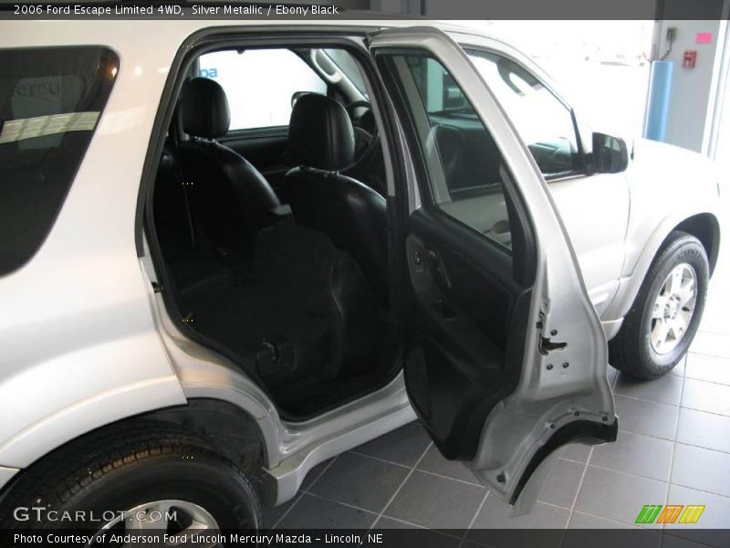 Silver Metallic / Ebony Black 2006 Ford Escape Limited 4WD