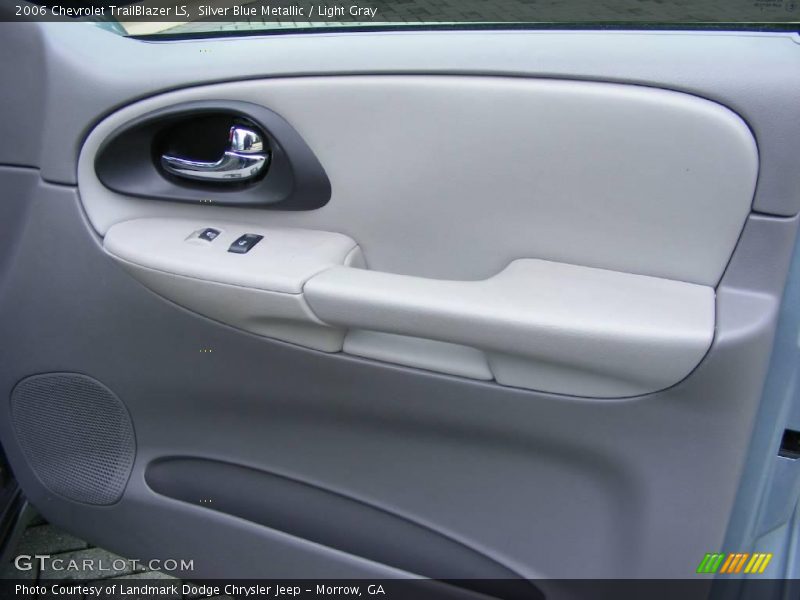 Silver Blue Metallic / Light Gray 2006 Chevrolet TrailBlazer LS