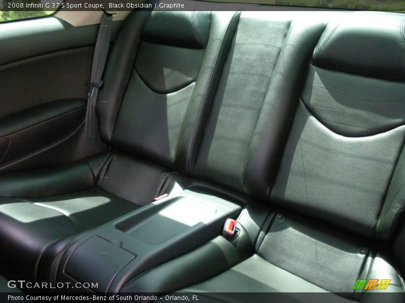 Black Obsidian / Graphite 2008 Infiniti G 37 S Sport Coupe