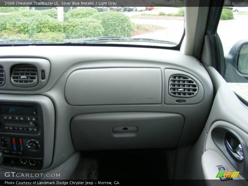 Silver Blue Metallic / Light Gray 2006 Chevrolet TrailBlazer LS