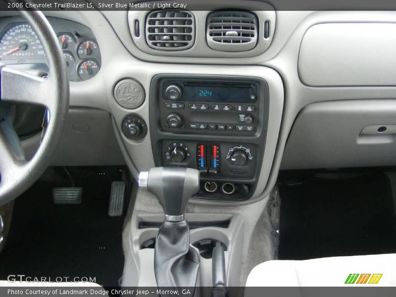 Silver Blue Metallic / Light Gray 2006 Chevrolet TrailBlazer LS