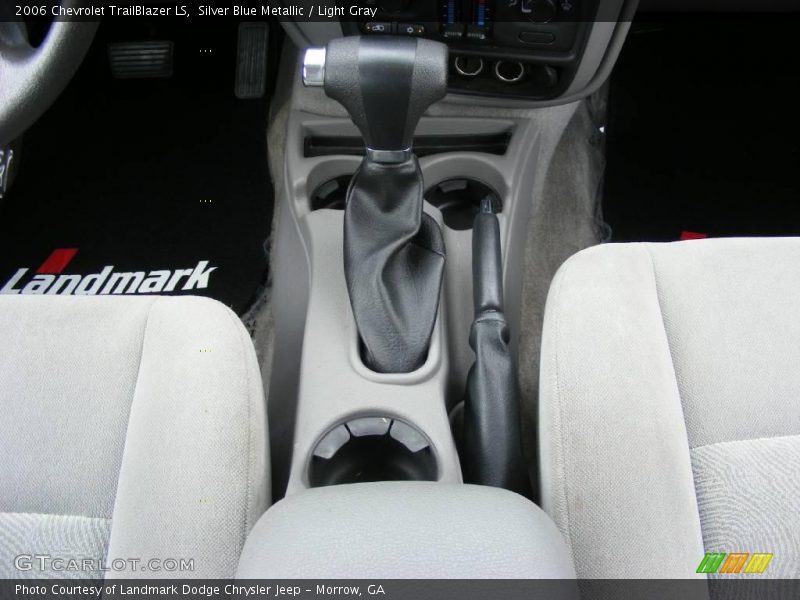 Silver Blue Metallic / Light Gray 2006 Chevrolet TrailBlazer LS