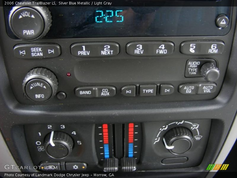 Silver Blue Metallic / Light Gray 2006 Chevrolet TrailBlazer LS