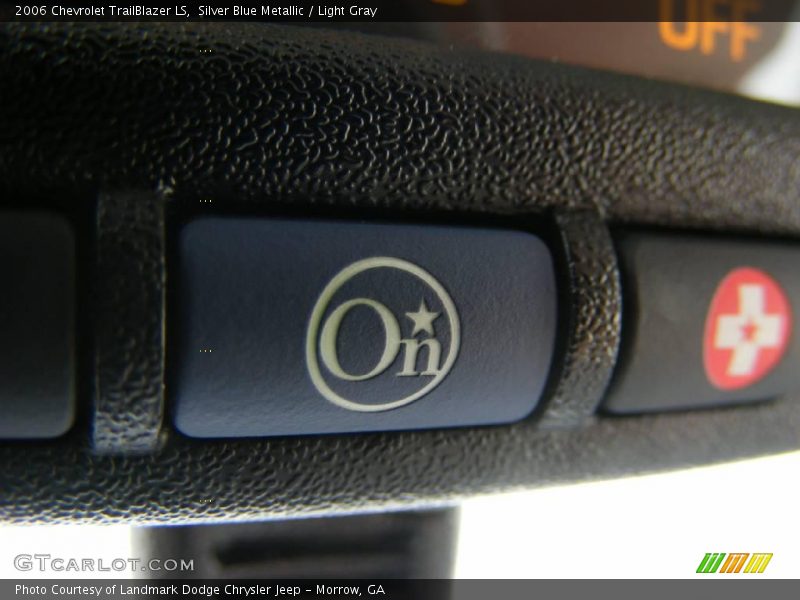 Silver Blue Metallic / Light Gray 2006 Chevrolet TrailBlazer LS