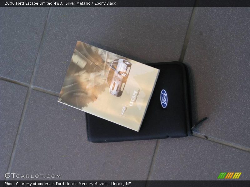 Silver Metallic / Ebony Black 2006 Ford Escape Limited 4WD