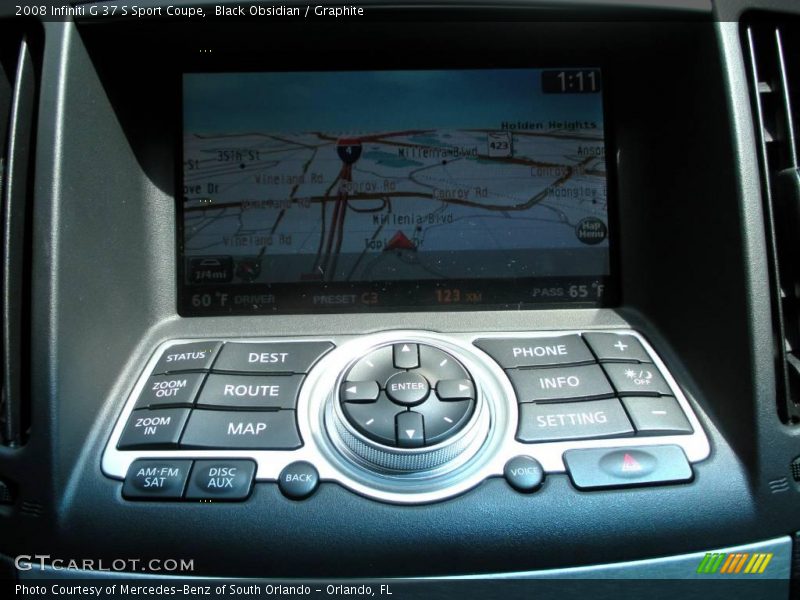 Black Obsidian / Graphite 2008 Infiniti G 37 S Sport Coupe