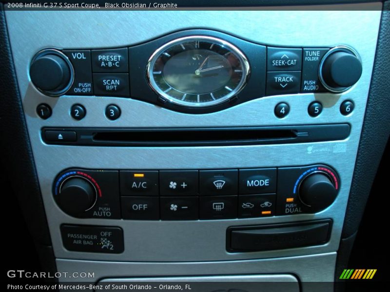 Black Obsidian / Graphite 2008 Infiniti G 37 S Sport Coupe