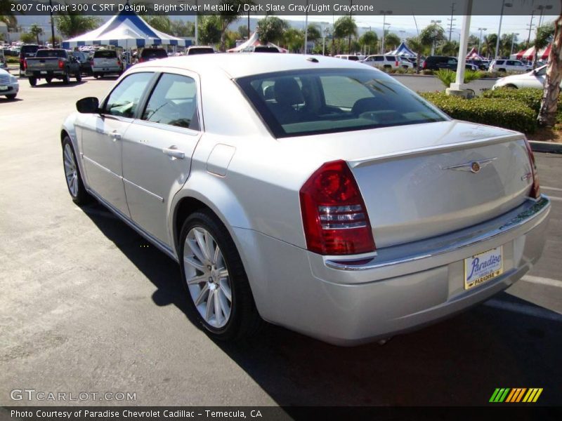 Bright Silver Metallic / Dark Slate Gray/Light Graystone 2007 Chrysler 300 C SRT Design