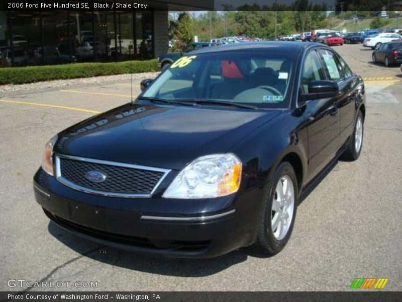 Black / Shale Grey 2006 Ford Five Hundred SE