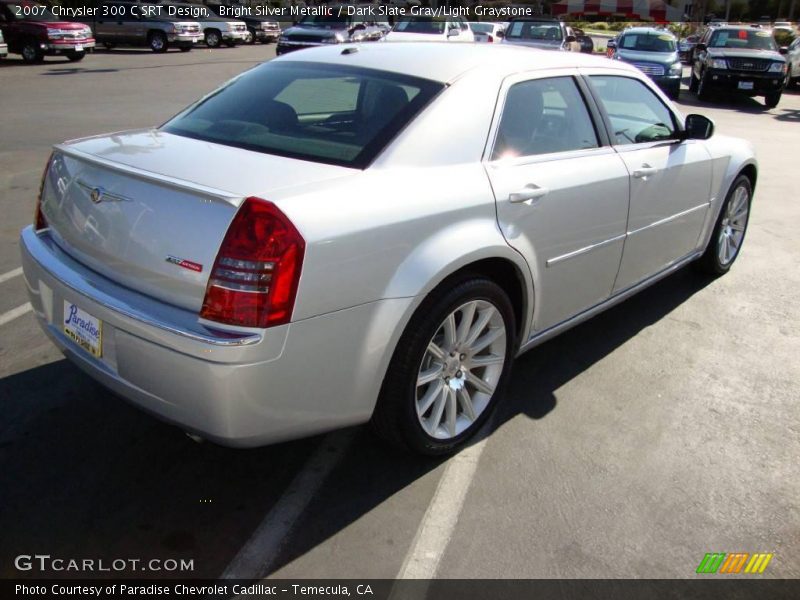 Bright Silver Metallic / Dark Slate Gray/Light Graystone 2007 Chrysler 300 C SRT Design