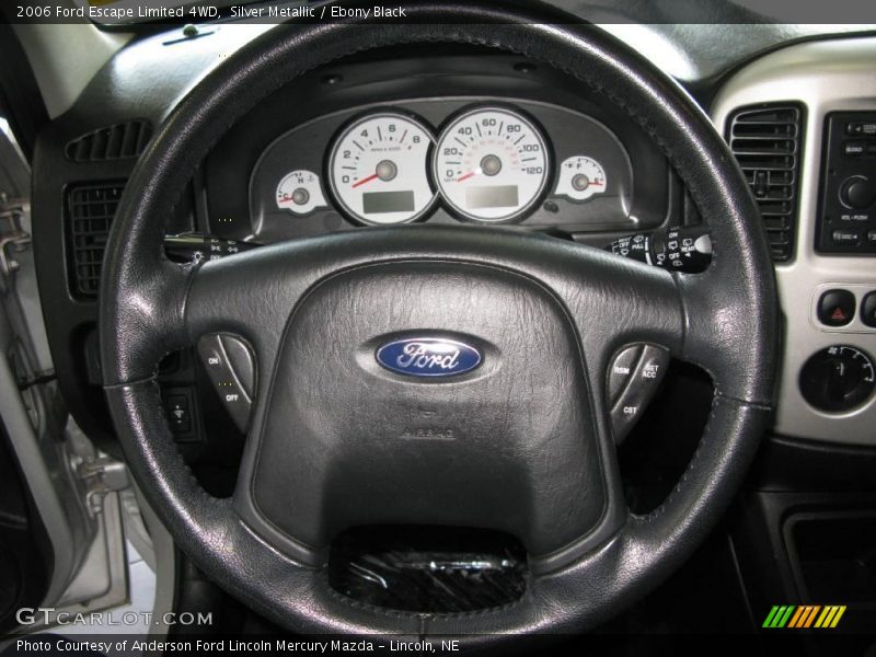 Silver Metallic / Ebony Black 2006 Ford Escape Limited 4WD