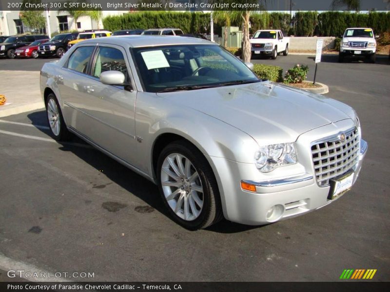 Bright Silver Metallic / Dark Slate Gray/Light Graystone 2007 Chrysler 300 C SRT Design