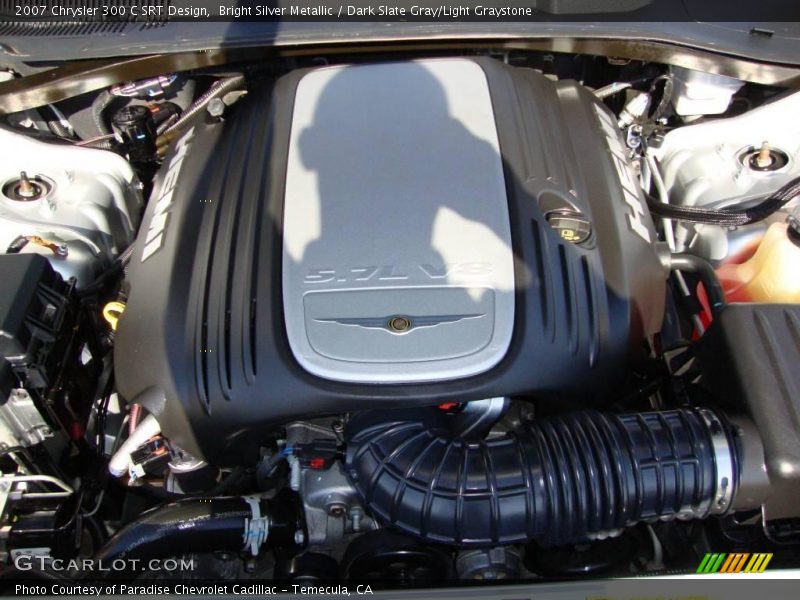 Bright Silver Metallic / Dark Slate Gray/Light Graystone 2007 Chrysler 300 C SRT Design