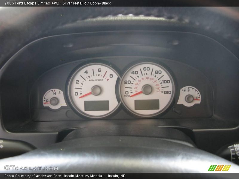 Silver Metallic / Ebony Black 2006 Ford Escape Limited 4WD