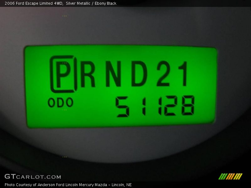 Silver Metallic / Ebony Black 2006 Ford Escape Limited 4WD