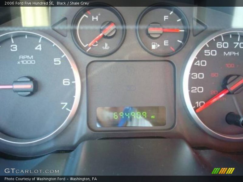 Black / Shale Grey 2006 Ford Five Hundred SE