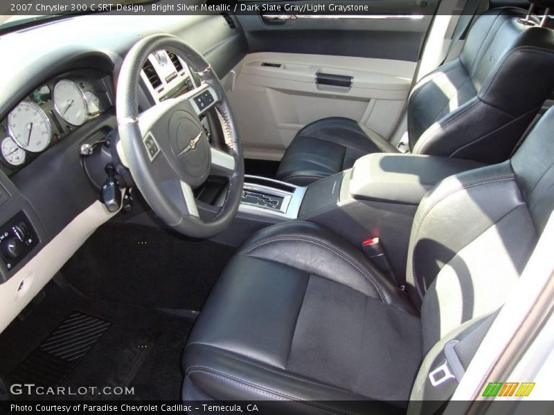 Bright Silver Metallic / Dark Slate Gray/Light Graystone 2007 Chrysler 300 C SRT Design