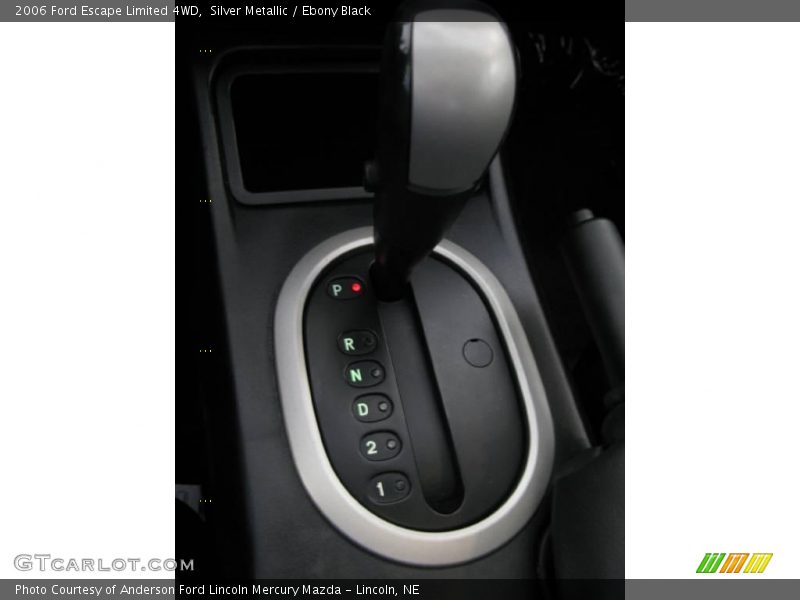 Silver Metallic / Ebony Black 2006 Ford Escape Limited 4WD