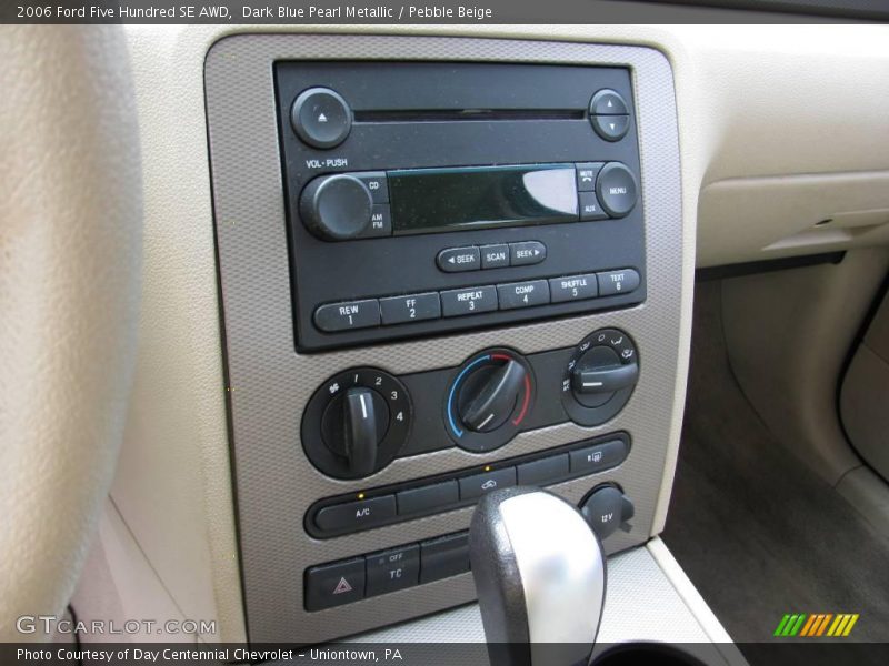 Dark Blue Pearl Metallic / Pebble Beige 2006 Ford Five Hundred SE AWD