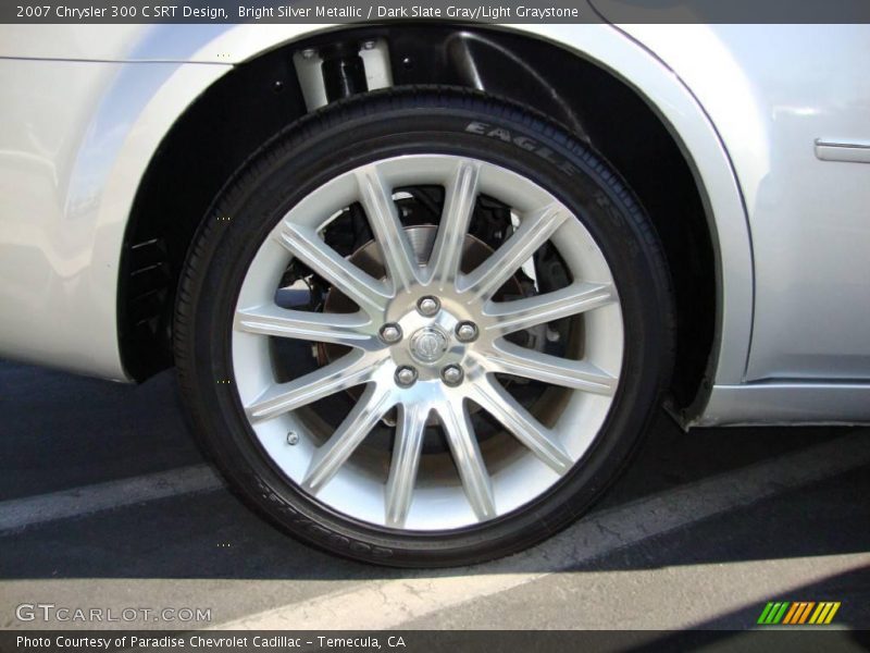 Bright Silver Metallic / Dark Slate Gray/Light Graystone 2007 Chrysler 300 C SRT Design