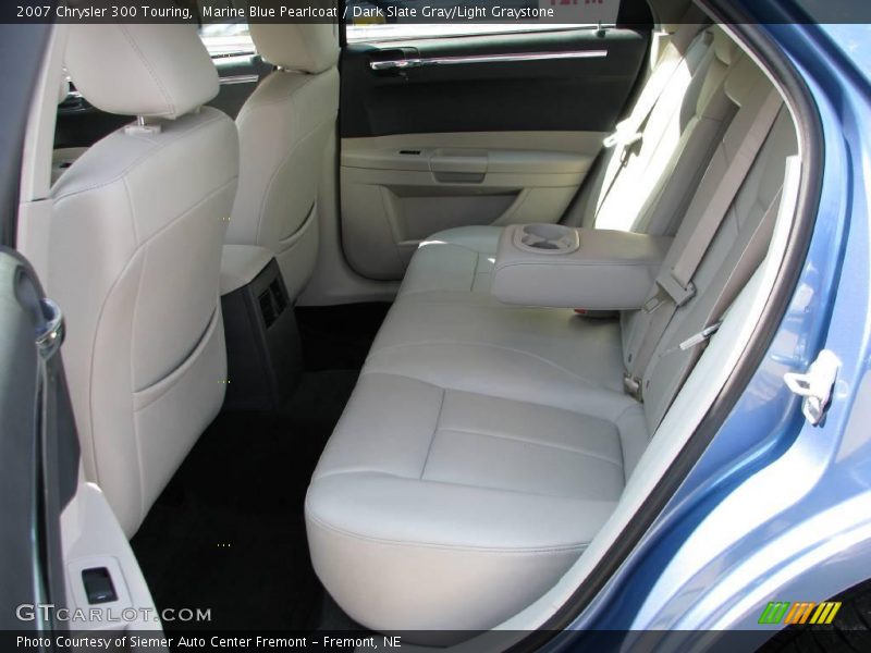 Marine Blue Pearlcoat / Dark Slate Gray/Light Graystone 2007 Chrysler 300 Touring