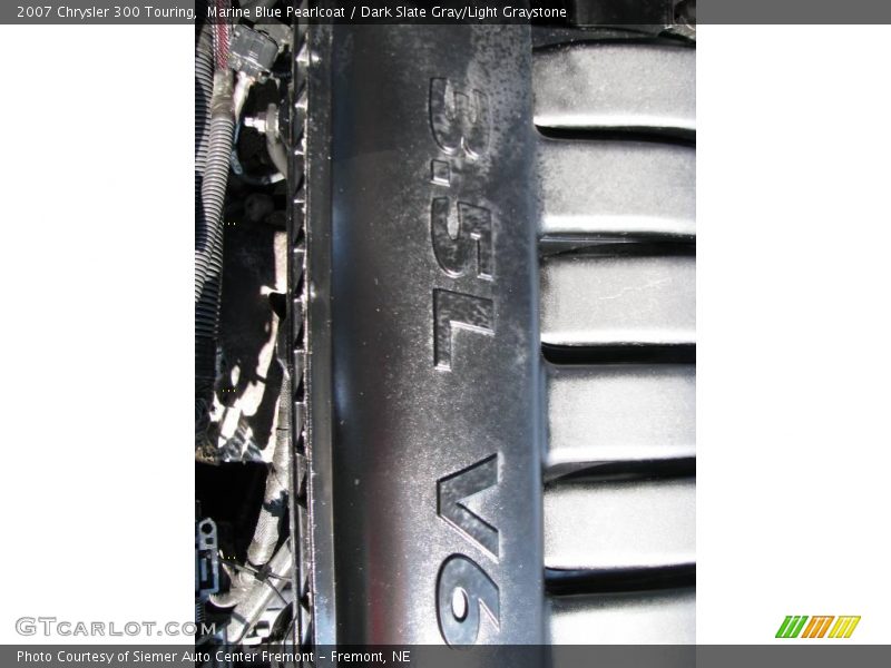 Marine Blue Pearlcoat / Dark Slate Gray/Light Graystone 2007 Chrysler 300 Touring