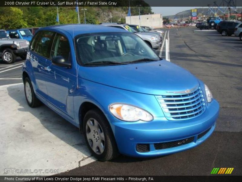 Surf Blue Pearl / Pastel Slate Gray 2008 Chrysler PT Cruiser LX