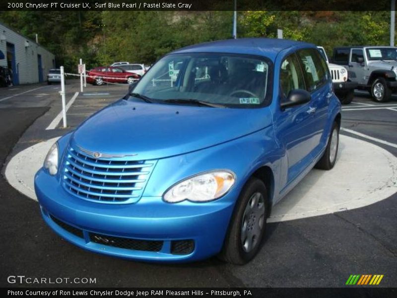Surf Blue Pearl / Pastel Slate Gray 2008 Chrysler PT Cruiser LX