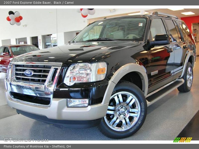 Black / Camel 2007 Ford Explorer Eddie Bauer