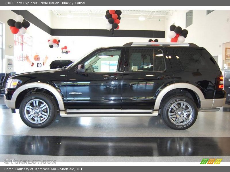 Black / Camel 2007 Ford Explorer Eddie Bauer