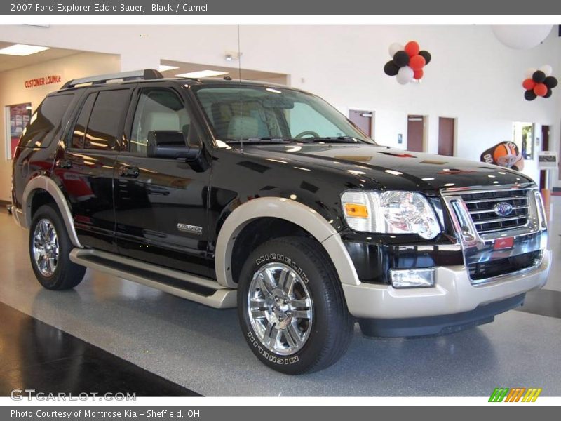 Black / Camel 2007 Ford Explorer Eddie Bauer