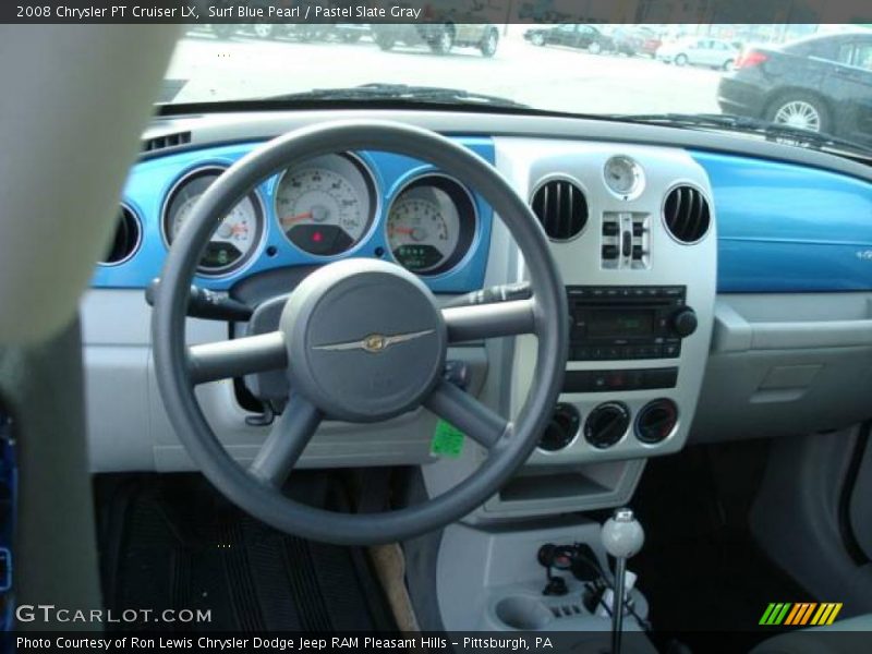 Surf Blue Pearl / Pastel Slate Gray 2008 Chrysler PT Cruiser LX