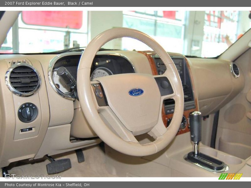 Black / Camel 2007 Ford Explorer Eddie Bauer
