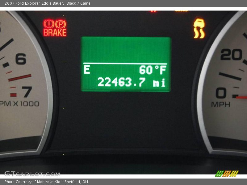 Black / Camel 2007 Ford Explorer Eddie Bauer